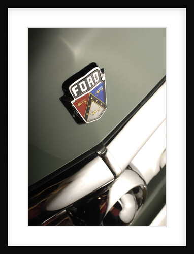 Ford Ranch wagon with kom pack trailer 1952 by Simon Clay