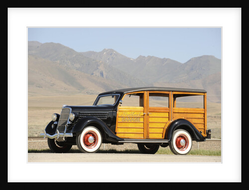 Ford woodie deluxe station wagon 1935 by Simon Clay