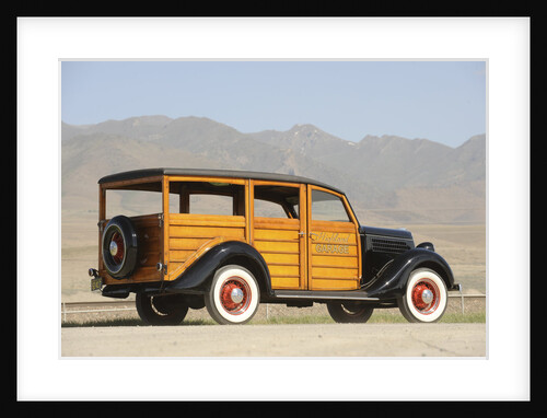 Ford woodie deluxe station wagon 1935 by Simon Clay