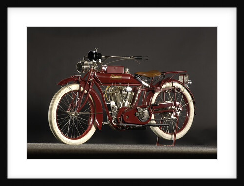 Indian big twin 1915 by Simon Clay