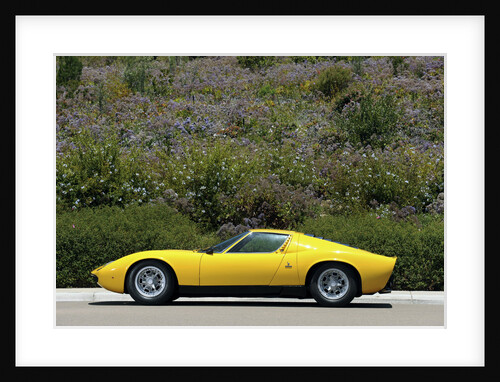 Lamborghini Miura p400s 1970 by Simon Clay