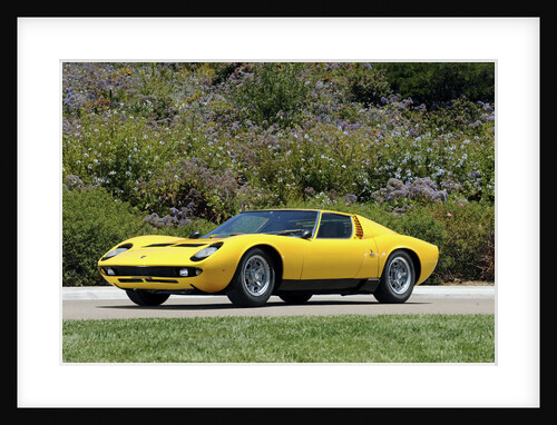 Lamborghini Miura p400s 1970 by Simon Clay