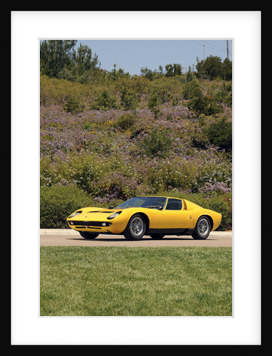 Lamborghini Miura p400s 1970 by Simon Clay
