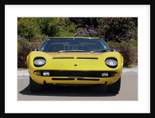 Lamborghini Miura p400s 1970 by Simon Clay