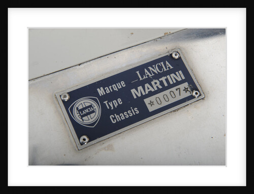 Lancia Martini Le Mans car chasis no 0007 1983 by Simon Clay