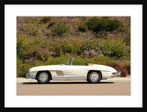 Mercedes Benz 300 SL roadster 1958 by Simon Clay