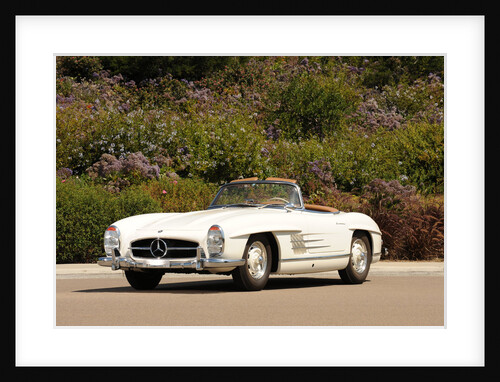 Mercedes Benz 300 SL roadster 1958 by Simon Clay