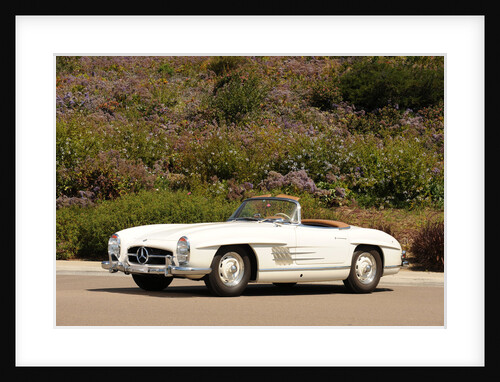 Mercedes Benz 300 SL roadster 1958 by Simon Clay