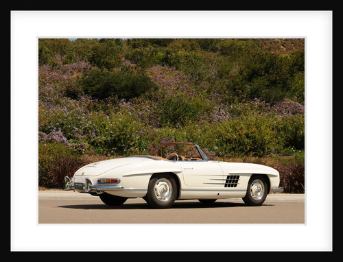 Mercedes Benz 300 SL roadster 1958 by Simon Clay
