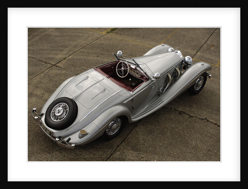 1937 Mercedes Benz 540 k special roadster by Simon Clay