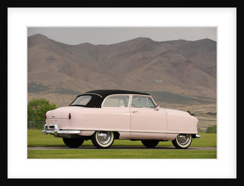 Nash rolltop convertible Marilyn monroe 1951 by Simon Clay