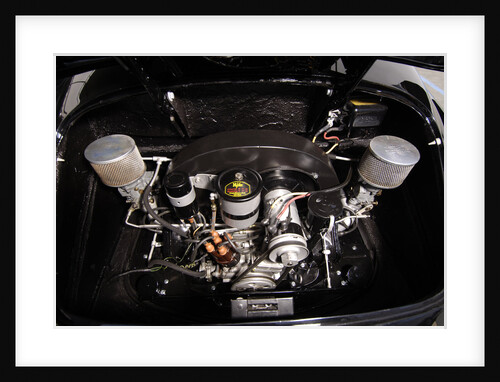 1956 Porsche Spyder - James Dean replica by Simon Clay