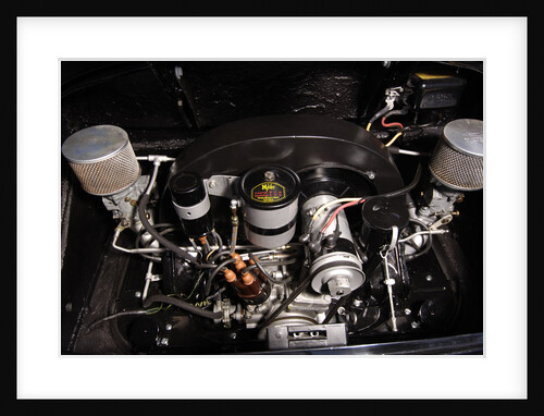 1956 Porsche Spyder - James Dean replica by Simon Clay