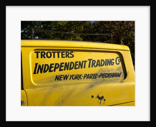 Trotter's Reliant Van from 'Only Fools and Horses' tv programme by Unknown