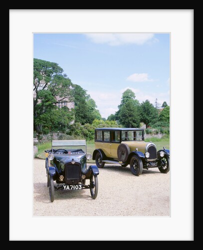 1923 Austin seven and 1924 Bean by Unknown