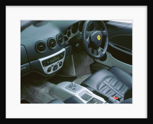 2001 Ferrari 360 Modena spider interior by Unknown