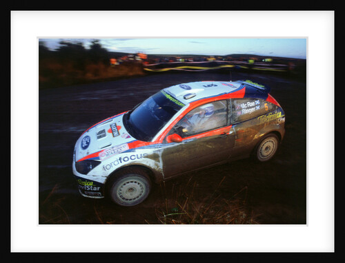 Colin McRae in Ford Focus RS WRC, Network Q rally2002 by Unknown