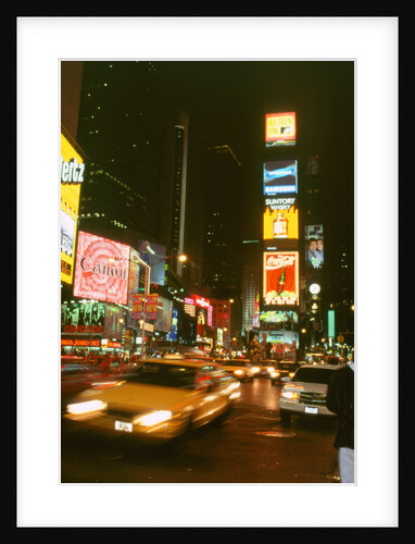 New York at Night by Unknown