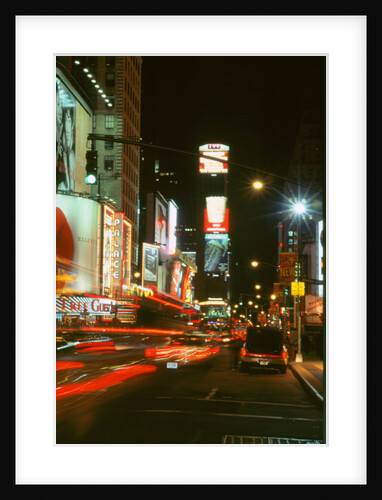 New York at Night by Unknown