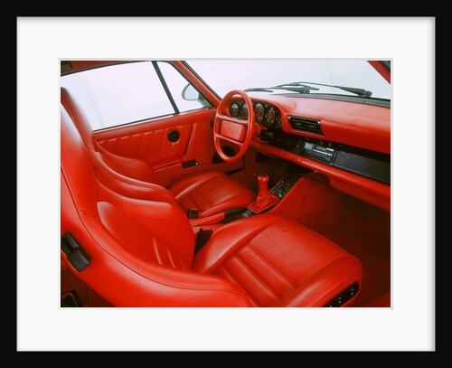 1988 Porsche 959 interior by Unknown