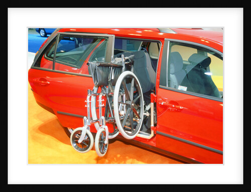 Wheelchair access into car by Unknown