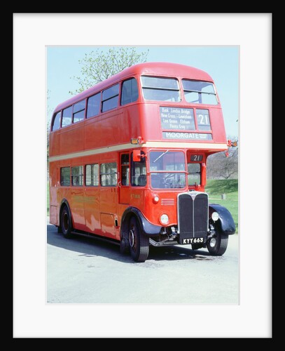 1950 AEC RT double decker London bus by Unknown
