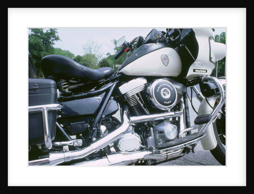 1994 Harley Davidson Police bike by Unknown