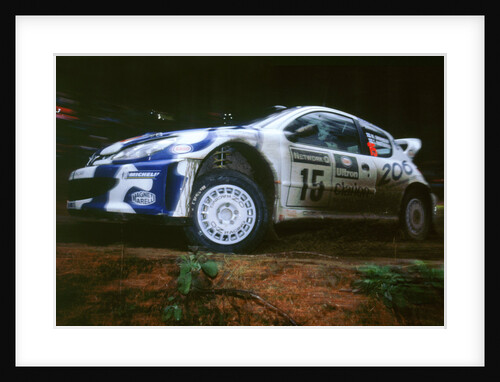 1999 Peugeot 206 WRC Network Q Rally, Gronholm by Unknown