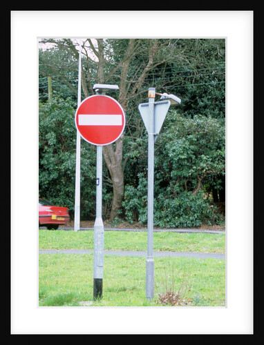 No Entry, Road sign by Unknown