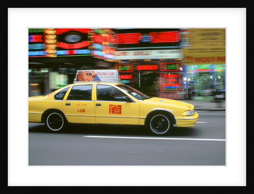 New York Yellow Taxi cab, 1995 by Unknown