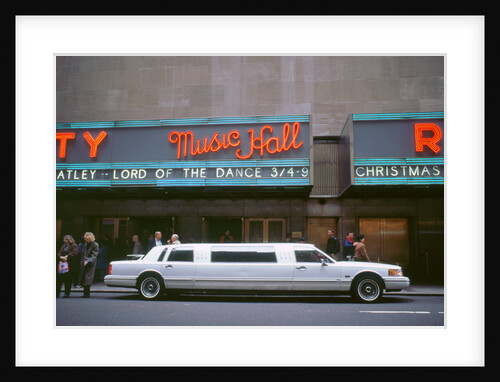 Stretch Limousine in New York by Unknown