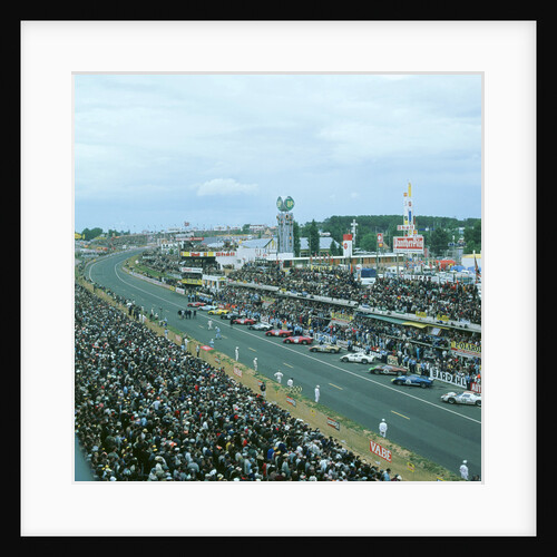 1966 Le Mans start by Unknown