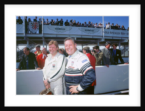 Racing driver Barry Williams by Unknown