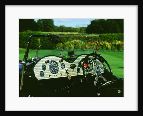 1933 MG J3 supercharged dashboard by Unknown