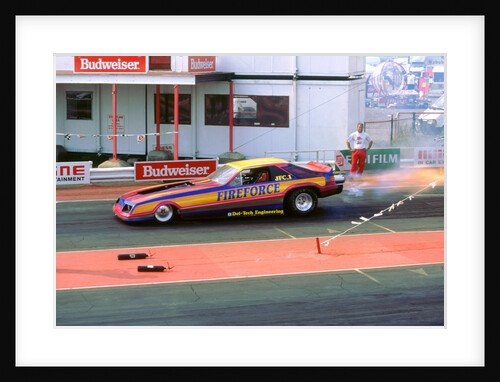 1994 Dragster racing at Santa Pod by Unknown