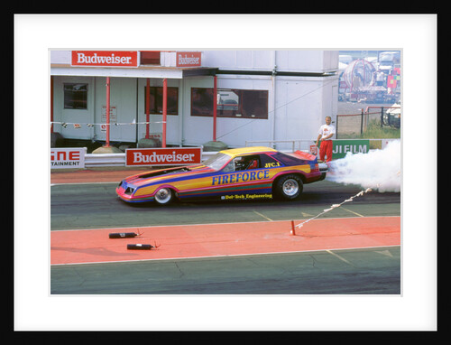 Dragster Racing at Santa Pod 1994 by Unknown