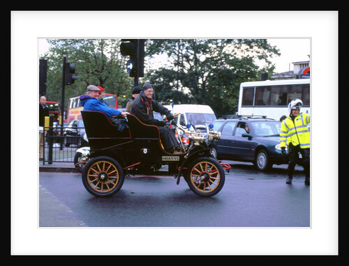 1903 Cadillac at 2000 London to Brighton run by Unknown