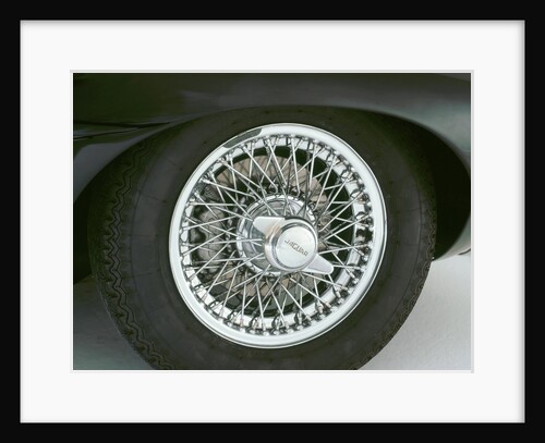1964 Jaguar  E type 3.8 chrome wire wheel by Unknown