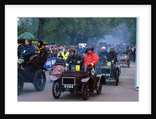 London to Brighton run start, 1904 Humberette by Unknown