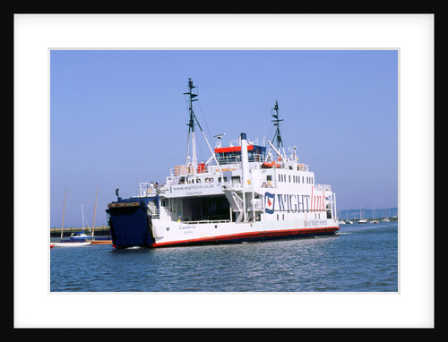 Lymington Car Ferry bound for Yarmouth, Isle of Wight, 2000 by Unknown