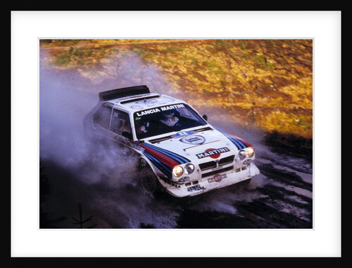 Lancia Delta S4 RAC Rally 1986 by Unknown