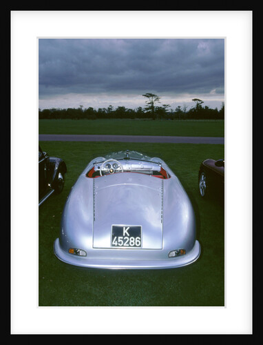 Rear view of Porsche spyder by Unknown
