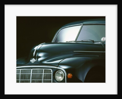 Close up view of 1949 Morris Minor by Unknown