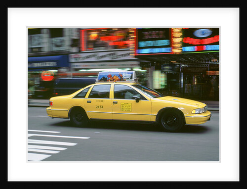 New York Yellow Taxi cab, 1994 by Unknown