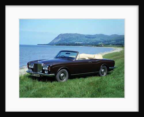1975 Rolls Royce Corniche convertible by Unknown