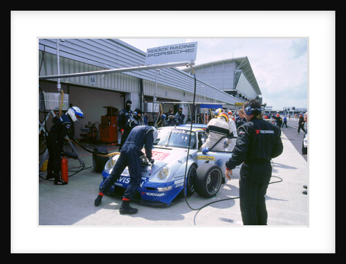 1999 Porsche 911 GT2 in pits.FIA GT Silverstone 500 by Unknown