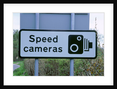 Speed Camera warning sign by Unknown