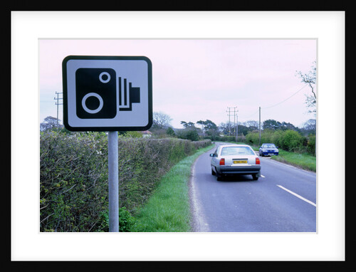 Speed Camera warning sign by Unknown