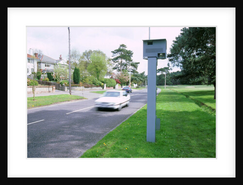 Speed Camera and traffic by Unknown