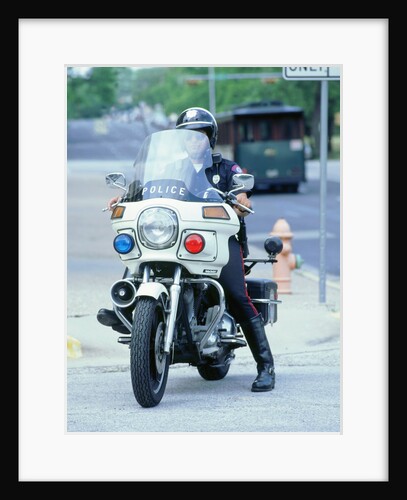 1992 Harley Davidson Police Bike by Unknown